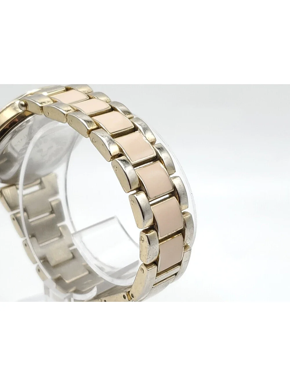 Anne Klein Quartz Womens Watch New Battery Two-Tone 33mm